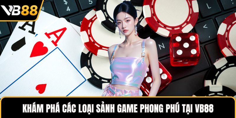Khám phá các loại sảnh game phong phú tại VB88